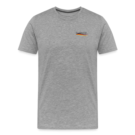 Fightwood® Germany Männer Premium T-Shirt – Fair & Nachhaltig, - Grau meliert
