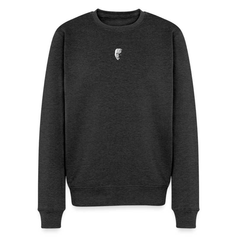 Männer Premium Pullover - Anthrazit meliert