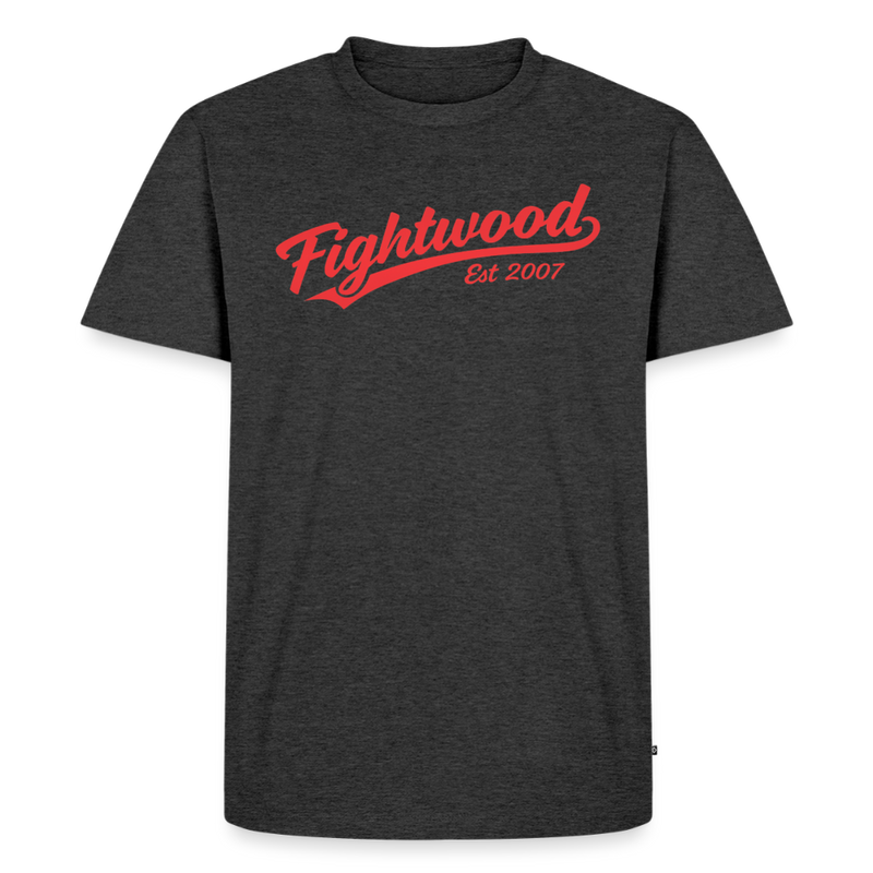 FIGHTWOOD Heritage T-Shirt – Est. 2007 Männer Premium T-Shirt - Anthrazit meliert