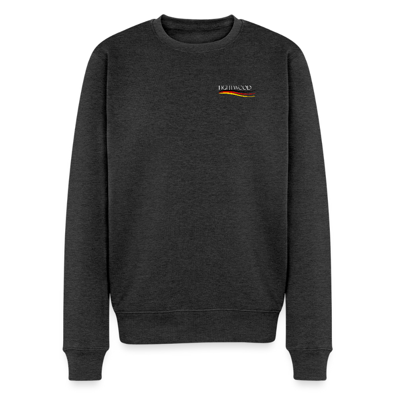Männer Premium Pullover - Anthrazit meliert