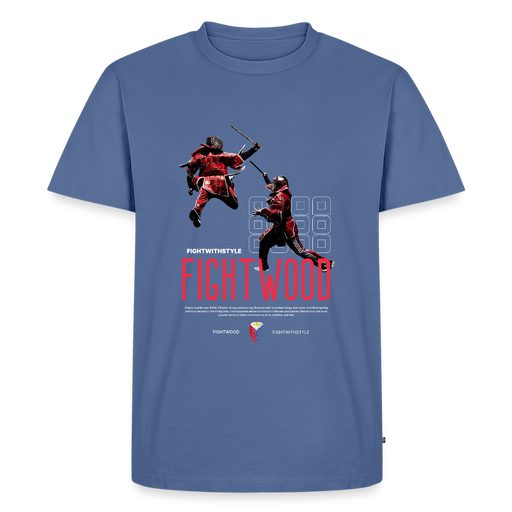 Fightwood Escrima-Kali-Arnis Männer Premium T-Shirt - Taubenblau