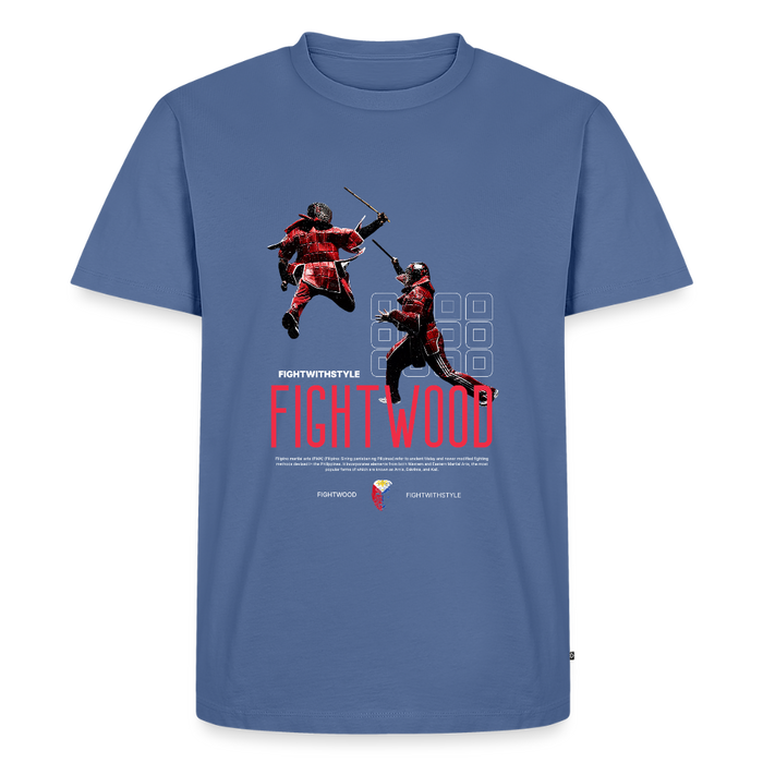 Fightwood Escrima-Kali-Arnis Männer Premium T-Shirt - Taubenblau