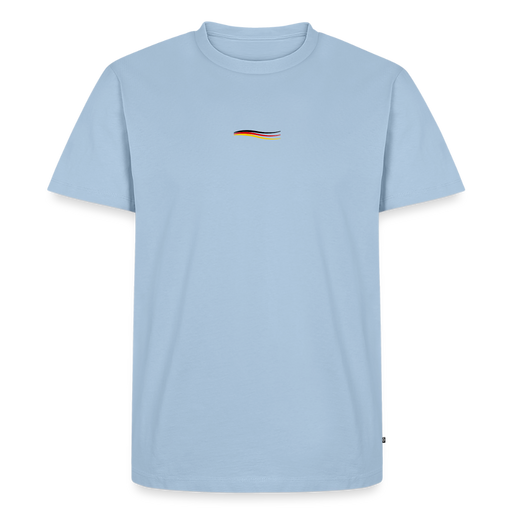 Fightwood® Germany Männer Premium T-Shirt V2 – Sleeve Edition - Hellblau