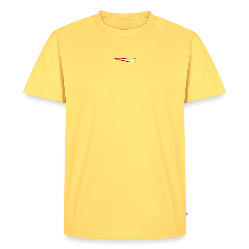 Männer Premium T-Shirt - Pastellgelb