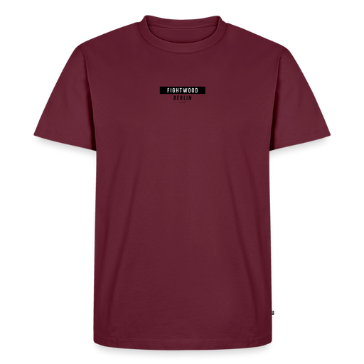 Männer Premium T-Shirt - Burgunderrot