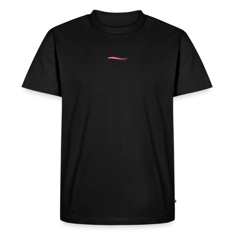 Fightwood® Austria Männer Premium T-Shirt – Fair produziert, 150 g/m², Training & Freizeit - Schwarz