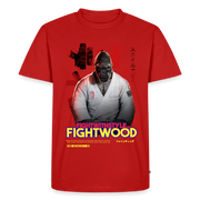 Fightwood Fightwithstyle Gorilla Black Männer Premium T-Shirt - Rot