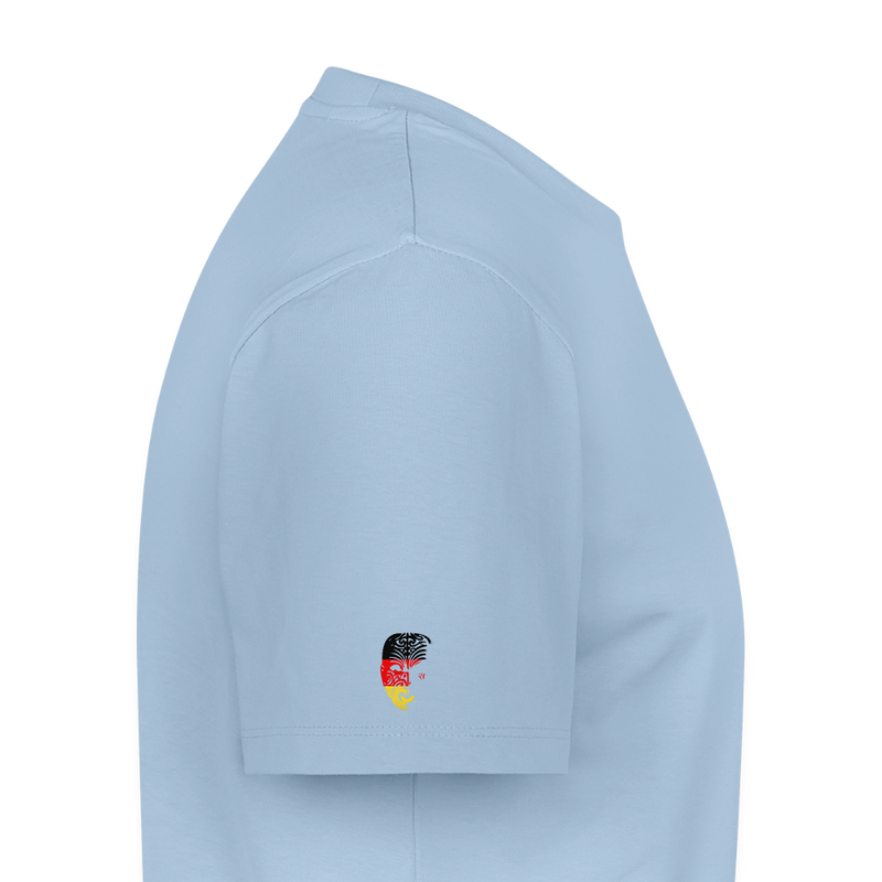 Fightwood® Germany Männer Premium T-Shirt V2 – Sleeve Edition - Hellblau