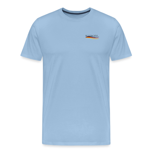Fightwood® Germany Männer Premium T-Shirt – Fair & Nachhaltig, - Sky
