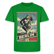 Fightwood Gorilla in Berlin - Premium männer T-Shirt - Grün