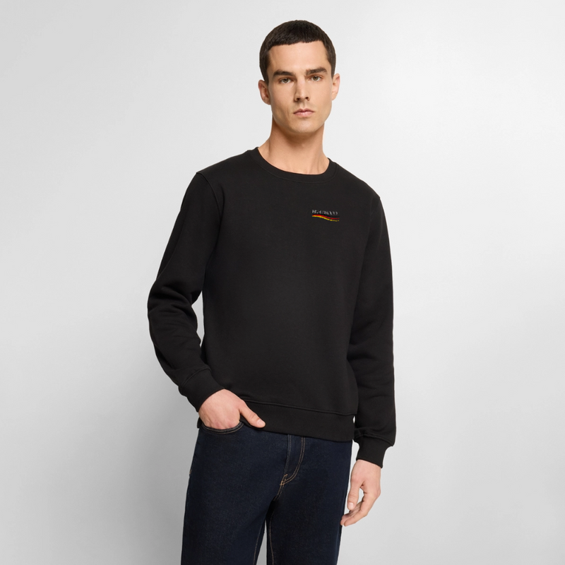 Männer Premium Pullover - Schwarz