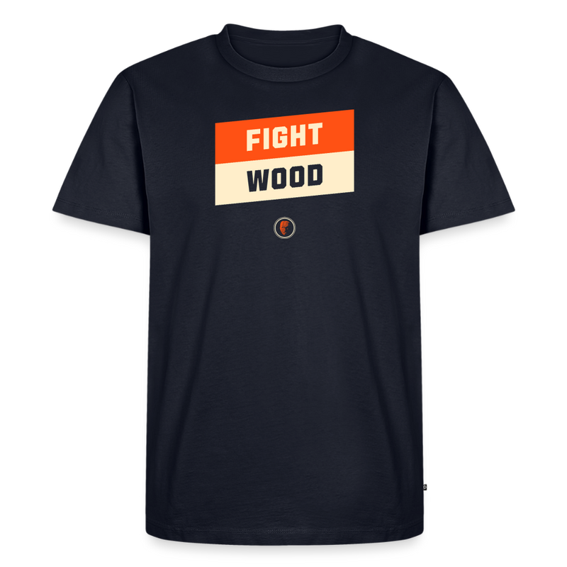 Fightwood Deklivo Männer Premium T-Shirt - Navy