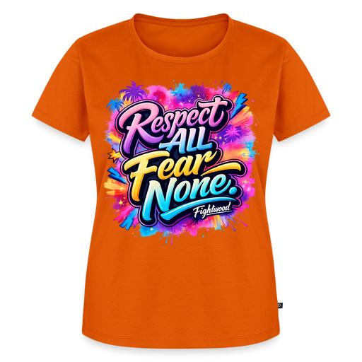 Frauen Premium T-Shirt - Orange 