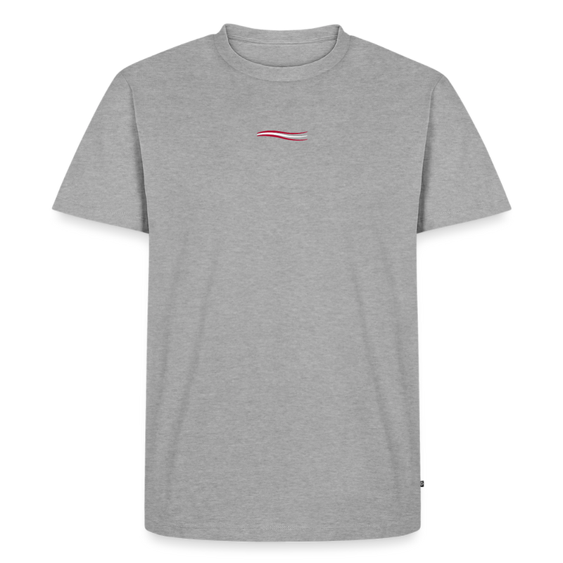 Männer Premium T-Shirt - Grau meliert