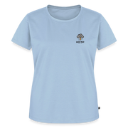 Fightwood good Mood bad Weather Frauen Premium T-Shirt - Hellblau