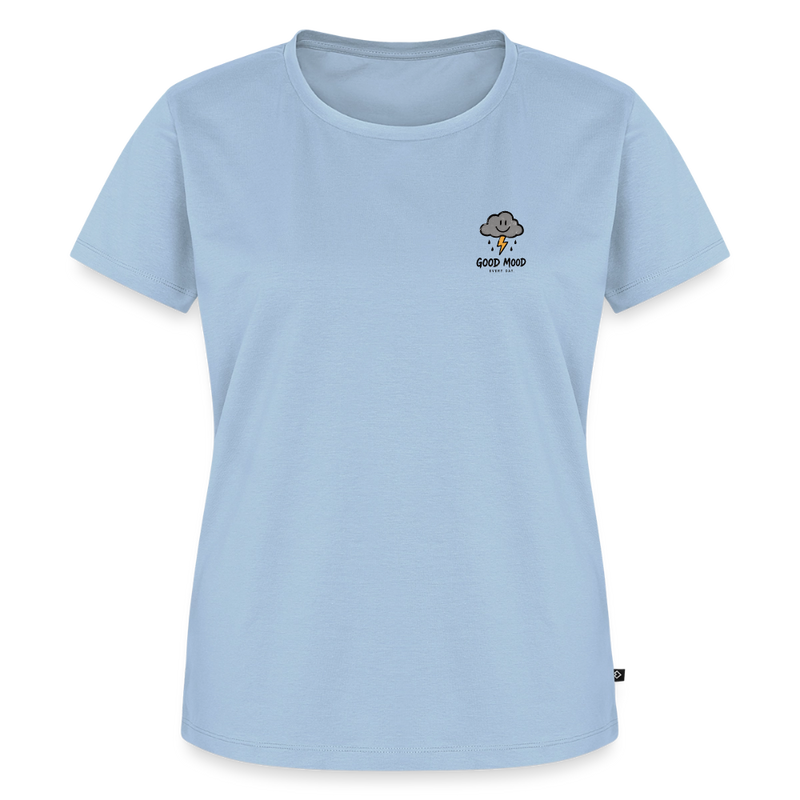 Fightwood good Mood bad Weather Frauen Premium T-Shirt - Hellblau