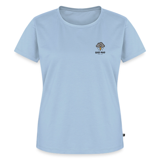 Fightwood good Mood bad Weather Frauen Premium T-Shirt - Hellblau