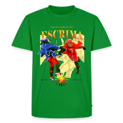 Fightwood Fightwithstyle Escrima Shirt – Premium T-Shirt für Escrima, Kali & Arnis - Hell - Grün