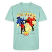 Fightwood Fightwithstyle Escrima Shirt – Premium T-Shirt für Escrima, Kali & Arnis - Hell - Mint 