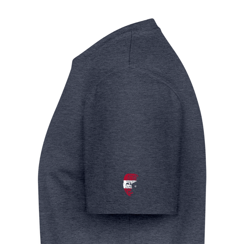 Fightwood® Austria Männer Premium T-Shirt – Fair produziert, 150 g/m², Training & Freizeit - Jeansblau 