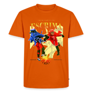 Fightwood Fightwithstyle Escrima Shirt – Premium T-Shirt für Escrima, Kali & Arnis - Hell - Orange 