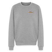 Männer Premium Pullover - Grau meliert