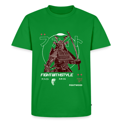 Fightwood Samurai Premium T-Shirt – Nachhaltig, Bequem & Stylisch - Grün