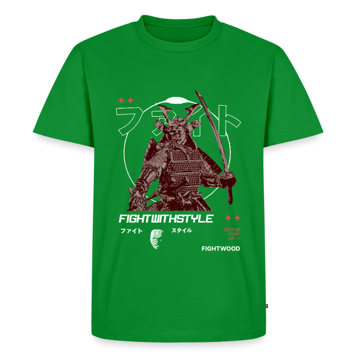 Fightwood Samurai Premium T-Shirt – Nachhaltig, Bequem & Stylisch - Grün