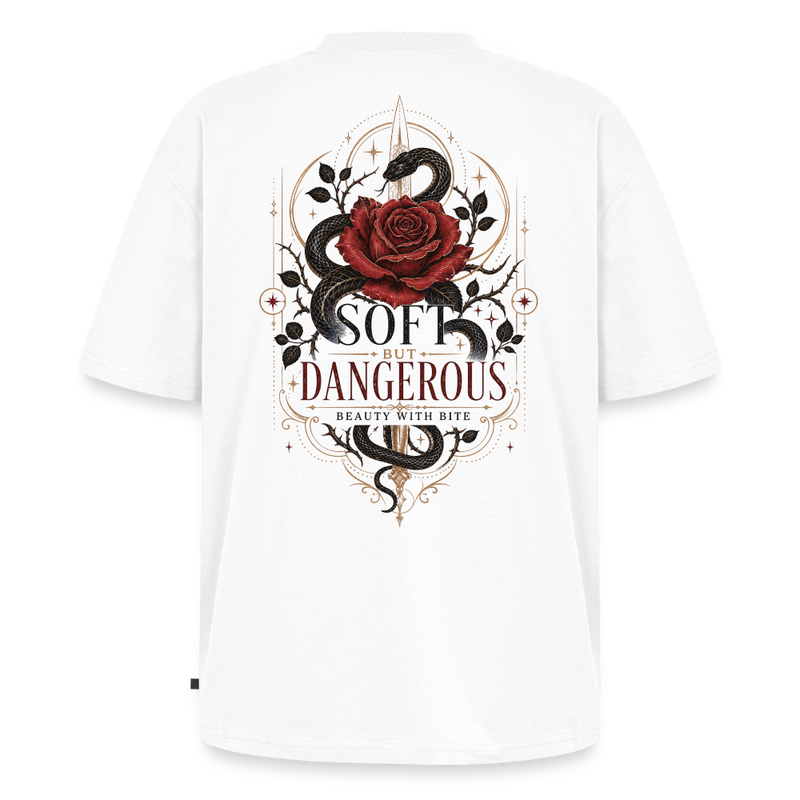 Unisex Premium Oversized Bio T-Shirt - Weiß