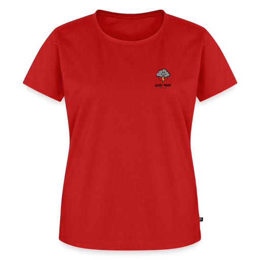 Fightwood good Mood bad Weather Frauen Premium T-Shirt - Rot