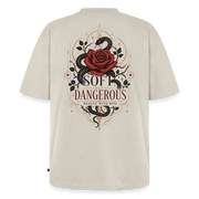 Unisex Premium Oversized Bio T-Shirt - Beige
