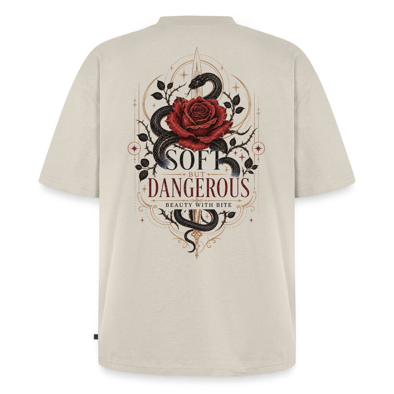 Unisex Premium Oversized Bio T-Shirt - Beige