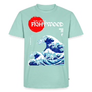 FIGHTWOOD Welle Männer Premium T-Shirt - Mint 