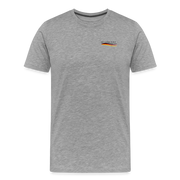 Fightwood® Germany Männer Premium T-Shirt – Fair & Nachhaltig, - Grau meliert