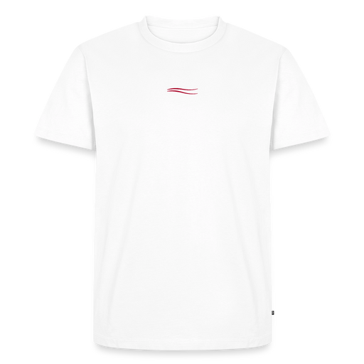 Fightwood® Austria Männer Premium T-Shirt – Fair produziert, 150 g/m², Training & Freizeit - Weiß