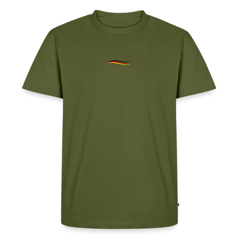 Fightwood® Germany Männer Premium T-Shirt V2 – Sleeve Edition - Khaki