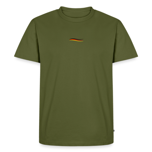 Fightwood® Germany Männer Premium T-Shirt V2 – Sleeve Edition - Khaki