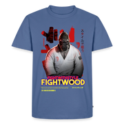 Fightwood Fightwithstyle Gorilla Black Männer Premium T-Shirt - Taubenblau