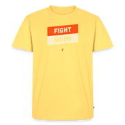 Fightwood Deklivo Männer Premium T-Shirt - Pastellgelb