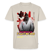 Fightwood Fightwithstyle Gorilla Black Männer Premium T-Shirt - Beige
