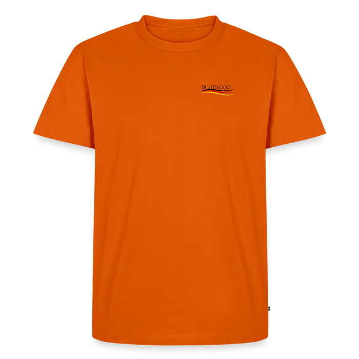 Fightwood® Germany Männer Premium T-Shirt – Fair & Nachhaltig, - Orange 
