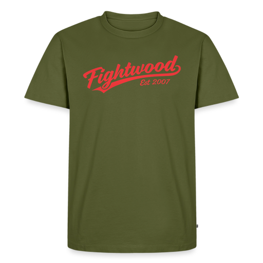 FIGHTWOOD Heritage T-Shirt – Est. 2007 Männer Premium T-Shirt - Khaki