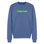 FIGHTWOOD Männer Premium Sweatshirt – mit Logo-Brustprint - Taubenblau