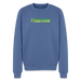 FIGHTWOOD Männer Premium Sweatshirt – mit Logo-Brustprint - Taubenblau