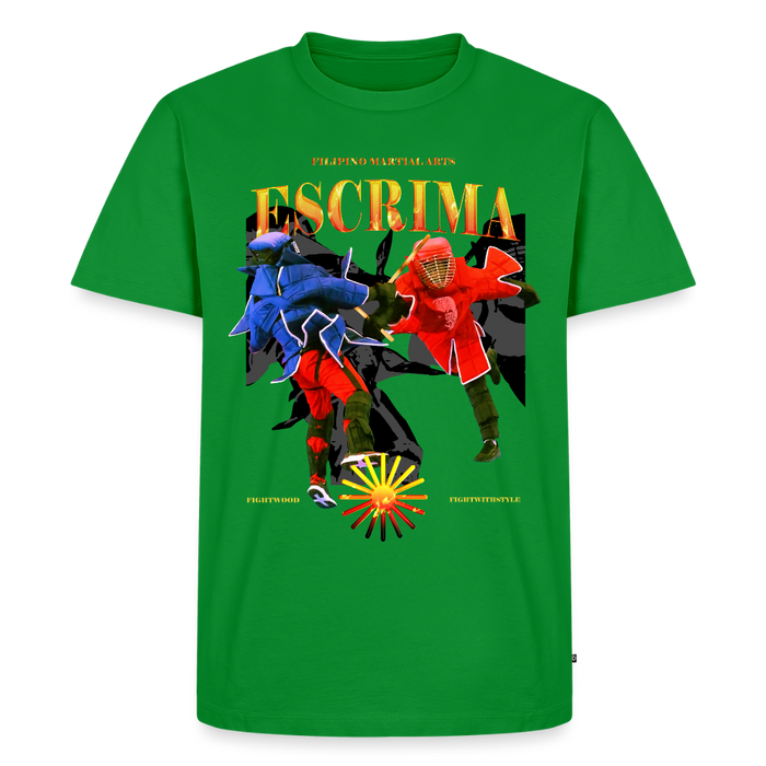 Fightwood Fightwithstyle Escrima Shirt – Premium T-Shirt für Escrima, Kali & Arnis - Grün