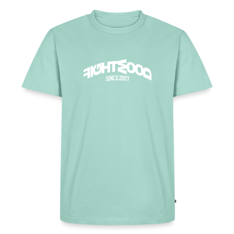Fightwood Muddled Männer Premium T-Shirt - Mint 