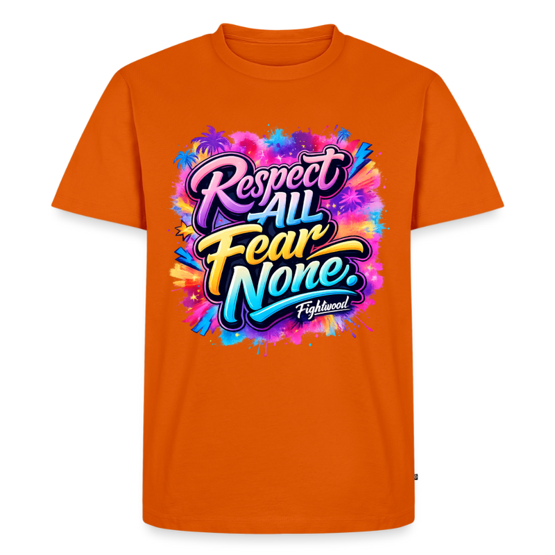 Männer Premium T-Shirt - Orange 