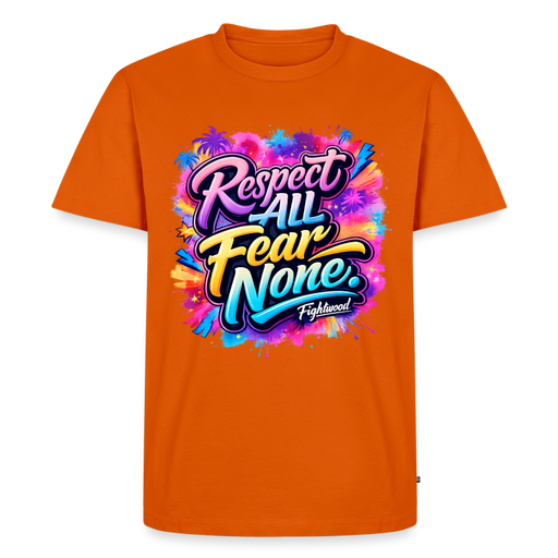 Männer Premium T-Shirt - Orange 