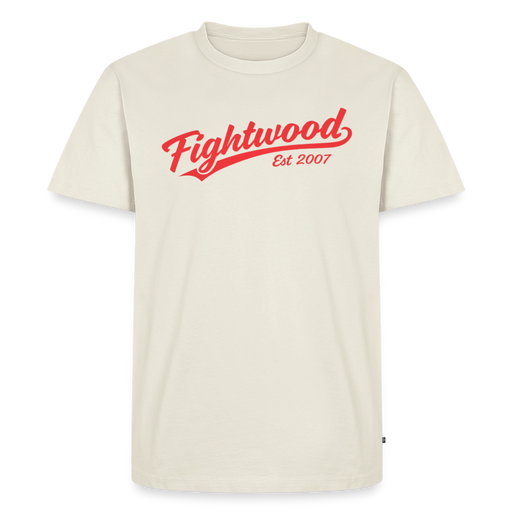 FIGHTWOOD Heritage T-Shirt – Est. 2007 Männer Premium T-Shirt - Naturweiß