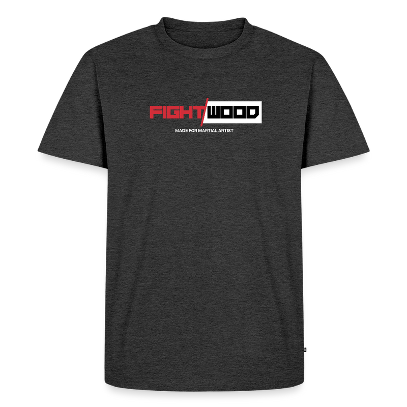 Männer Premium T-Shirt - Anthrazit meliert